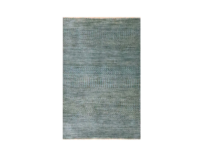 2'0" x 3'0" New Hand Knotted Brown Wool Rectangle Oriental Rug - MOA10276442
