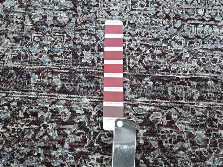 8'0" x 10'0" New Hand Knotted Red Wool Rectangle Oriental Rug - MOA10276544