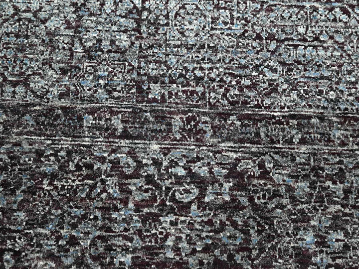 8'0" x 10'0" New Hand Knotted Red Wool Rectangle Oriental Rug - MOA10276544