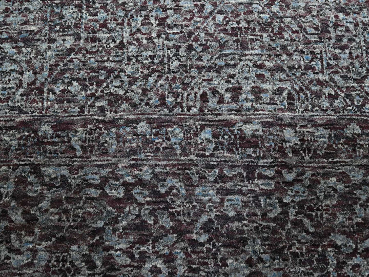 9'0" x 12'2" New Hand Knotted Red Wool Rectangle Oriental Rug - MOA10276550