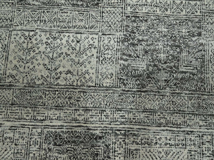 10'2" x 14'0" New Hand Knotted Beige Wool Rectangle Oriental Rug - MOA10276576