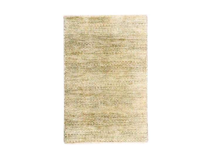 2'0" x 3'0" New Hand Knotted Brown Wool Rectangle Oriental Rug - MOA10276591