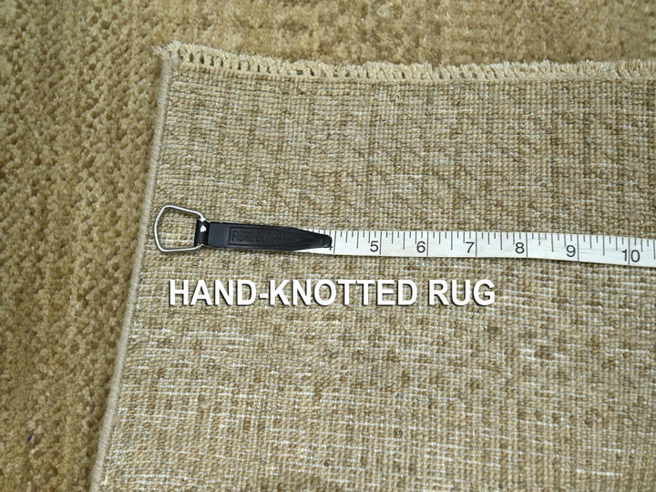 2'0" x 3'0" New Hand Knotted Beige Wool Rectangle Oriental Rug - MOA10276609