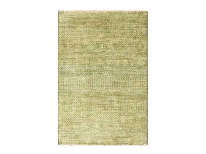 2'0" x 3'0" New Hand Knotted Brown Wool Rectangle Oriental Rug - MOA10276622