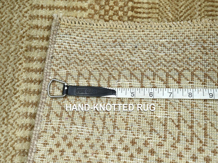 2'0" x 3'0" New Hand Knotted Beige Wool Rectangle Oriental Rug - MOA10276642