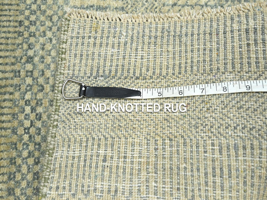 2'0" x 3'0" New Hand Knotted Beige Wool Rectangle Oriental Rug - MOA10276652