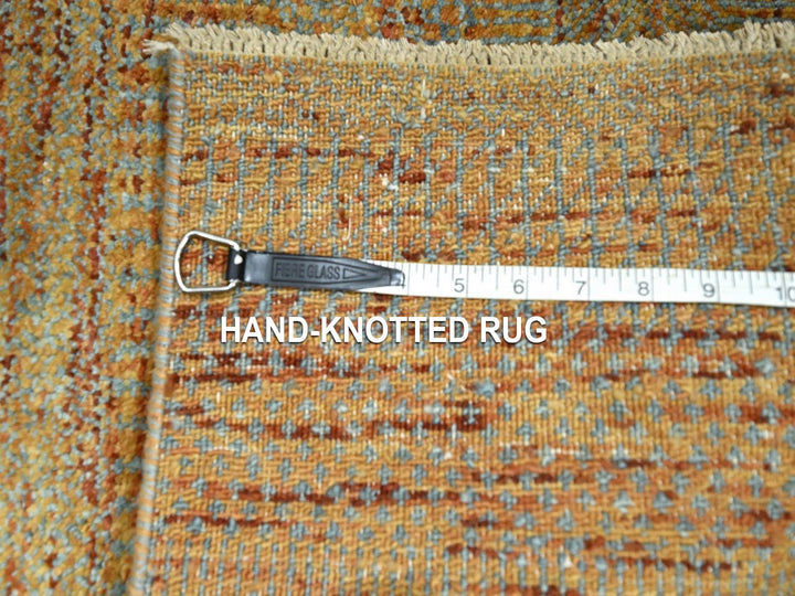 2'0" x 3'0" New Hand Knotted Brown Wool Rectangle Oriental Rug - MOA10276661