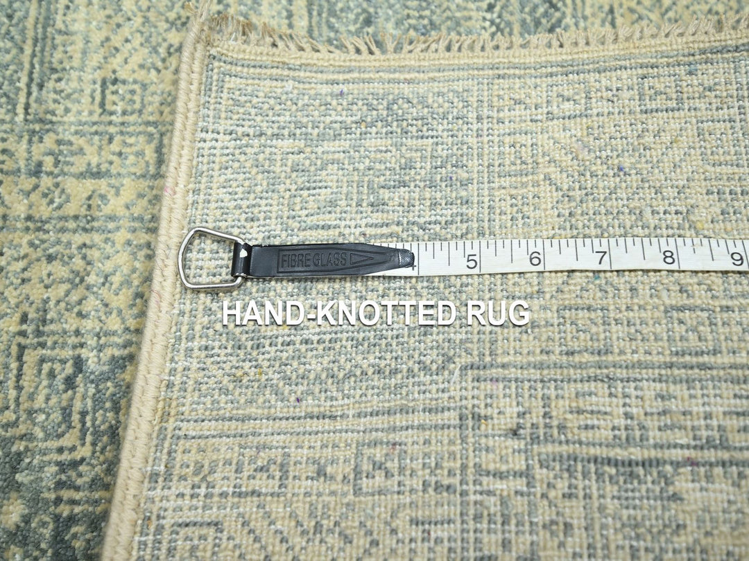 2'0" x 3'0" New Hand Knotted Beige Wool Rectangle Oriental Rug - MOA10276671