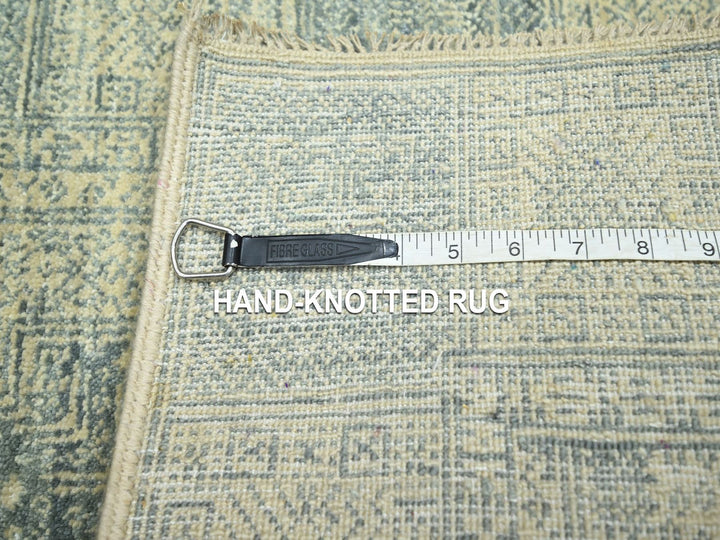 2'0" x 3'0" New Hand Knotted Beige Wool Rectangle Oriental Rug - MOA10276671