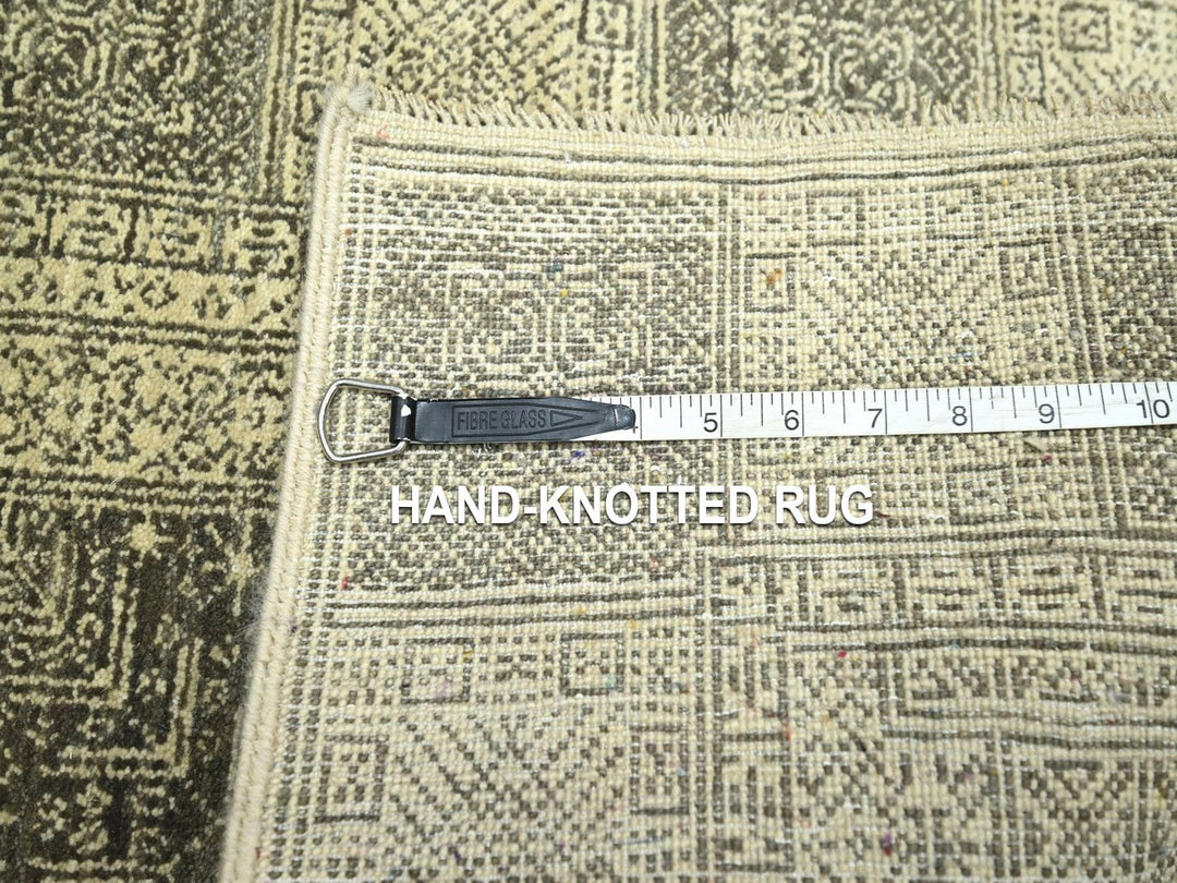 2'0" x 3'0" New Hand Knotted Beige Wool Rectangle Oriental Rug - MOA10276674