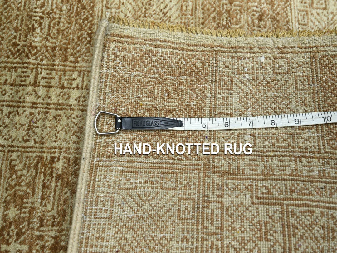2'0" x 3'0" New Hand Knotted Beige Wool Rectangle Oriental Rug - MOA10276675