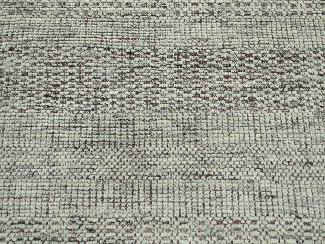 11'10" x 14'10" New Hand Knotted Red Wool Rectangle Oriental Rug - MOA10276691