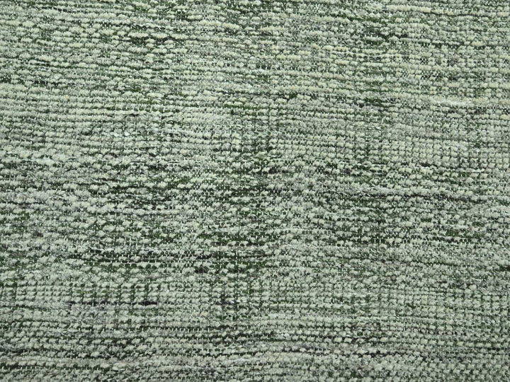 11'10" x 14'9" New Hand Knotted Green Wool Rectangle Oriental Rug - MOA10276692