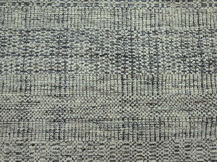 8'10" x 11'10" New Hand Knotted Blue Wool Rectangle Oriental Rug - MOA10276695