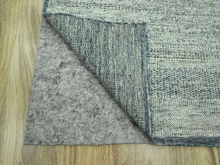 10'0" x 13'10" New Hand Knotted Teal Wool Rectangle Oriental Rug - MOA10276696