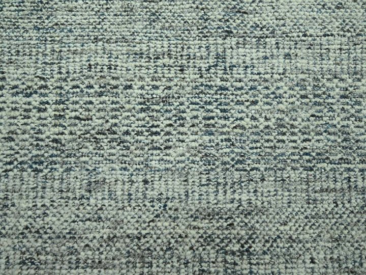 10'0" x 13'10" New Hand Knotted Teal Wool Rectangle Oriental Rug - MOA10276696