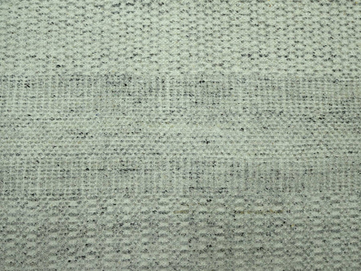 9'1" x 12'1" New Hand Knotted Grey Wool Rectangle Oriental Rug - MOA10276700