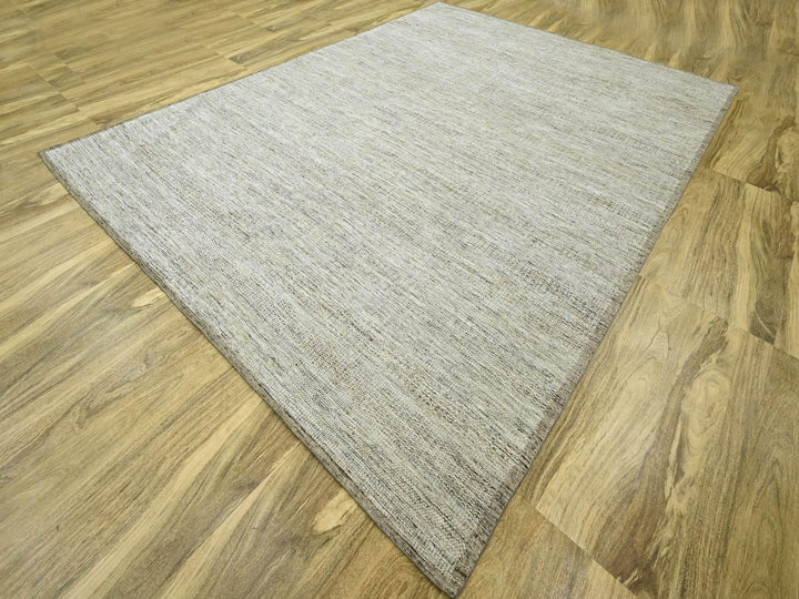 10'3" x 13'9" New Hand Knotted Beige Wool Rectangle Oriental Rug - MOA10276714