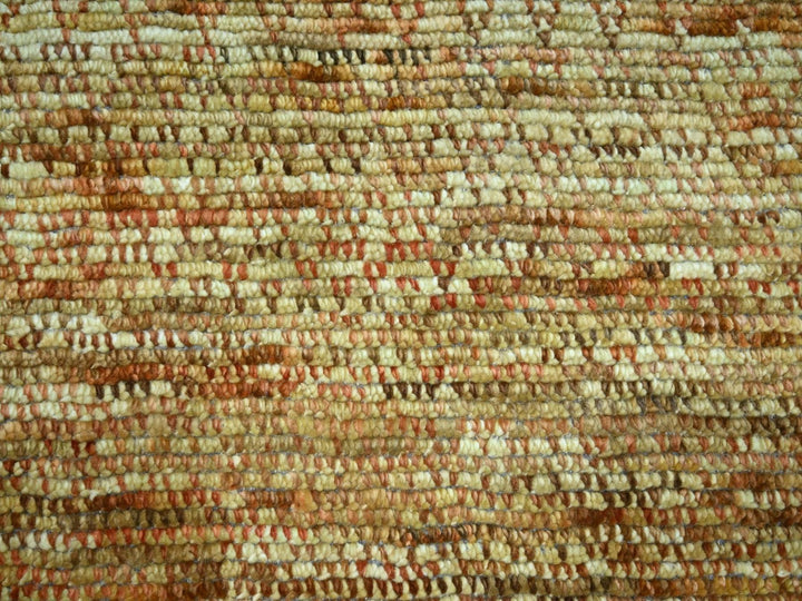 10'4" x 13'11" New Hand Knotted Brown Wool Rectangle Oriental Rug - MOA10276850