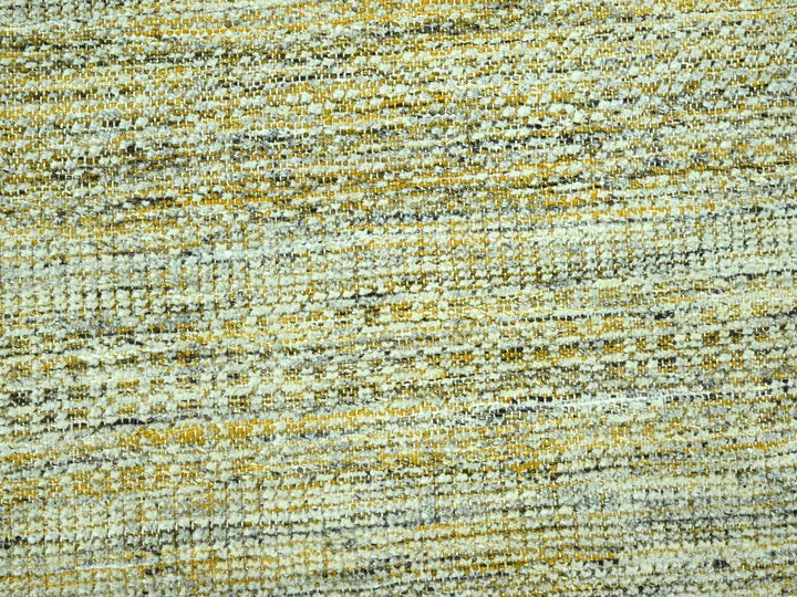 11'10" x 14'11" New Hand Knotted Yellow Wool Rectangle Oriental Rug - MOA10276928
