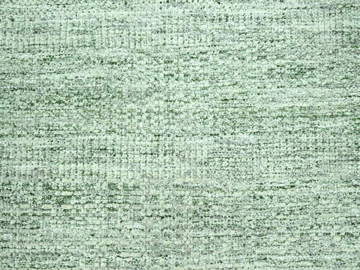 9'10" x 14'0" New Hand Knotted Green Wool Rectangle Oriental Rug - MOA10276945