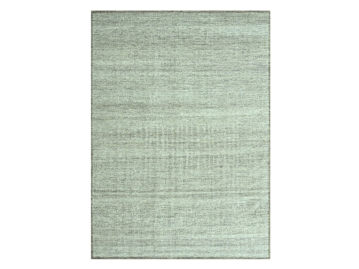 10'4" x 14'0" New Hand Knotted Brown Wool Rectangle Oriental Rug - MOA10276959