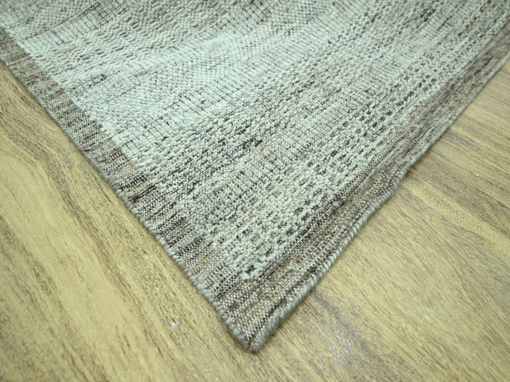 10'1" x 14'3" New Hand Knotted Brown Wool Rectangle Oriental Rug - MOA10276960