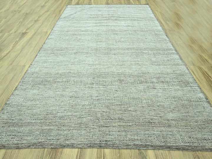 10'4" x 13'11" New Hand Knotted Brown Wool Rectangle Oriental Rug - MOA10276961