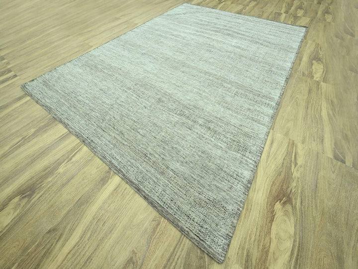 10'4" x 13'11" New Hand Knotted Brown Wool Rectangle Oriental Rug - MOA10276961