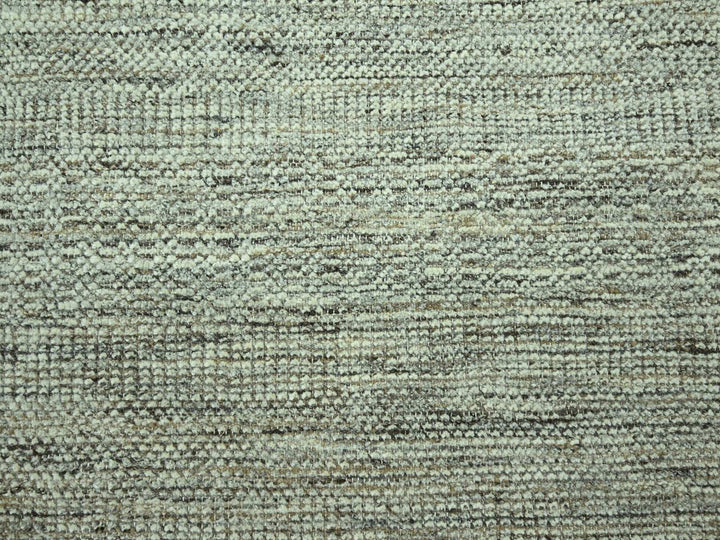 10'4" x 13'11" New Hand Knotted Brown Wool Rectangle Oriental Rug - MOA10276961