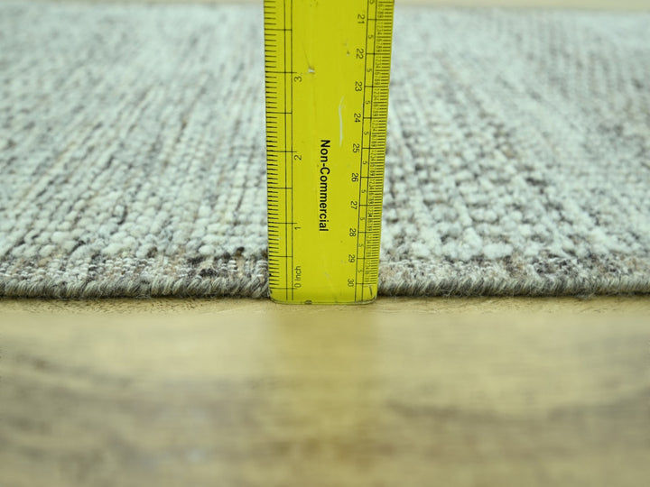 2'0" x 3'0" New Hand Knotted Brown Wool Rectangle Oriental Rug - MOA10276966