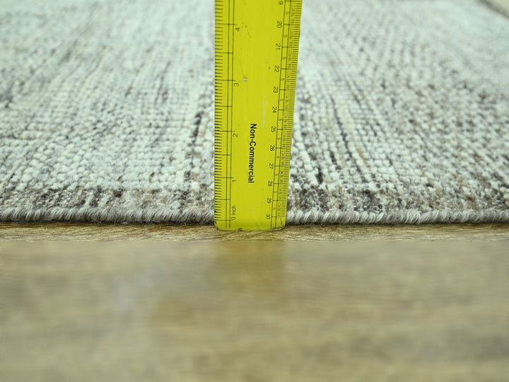 2'0" x 3'0" New Hand Knotted Brown Wool Rectangle Oriental Rug - MOA10276968