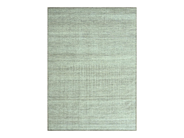 9'2" x 12'3" New Hand Knotted Brown Wool Rectangle Oriental Rug - MOA10276973