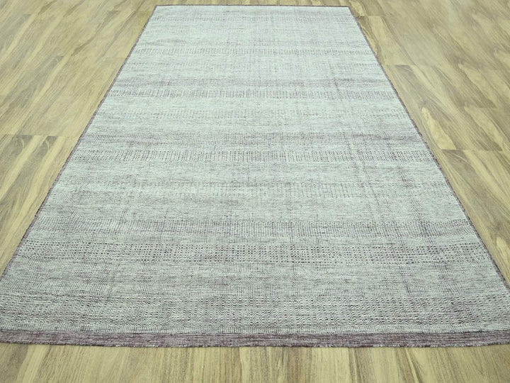 9'7" x 13'0" New Hand Knotted Red Wool Rectangle Oriental Rug - MOA10276980