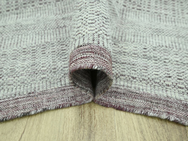 9'7" x 13'0" New Hand Knotted Red Wool Rectangle Oriental Rug - MOA10276980