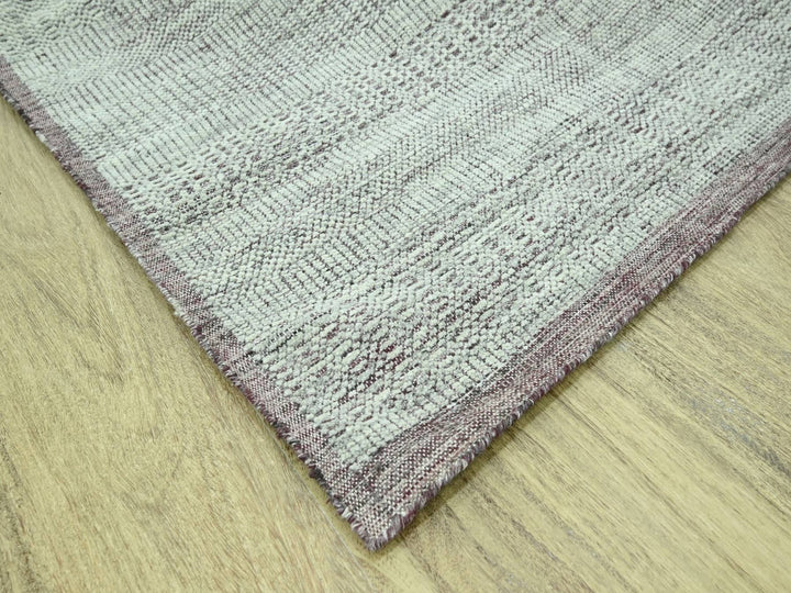 9'7" x 13'0" New Hand Knotted Red Wool Rectangle Oriental Rug - MOA10276980