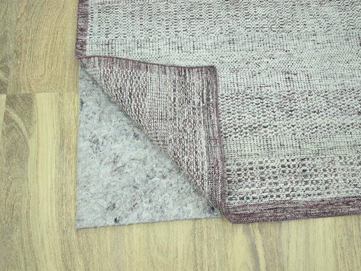 8'11" x 12'2" New Hand Knotted Red Wool Rectangle Oriental Rug - MOA10276981