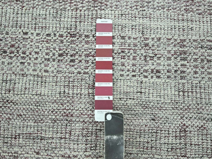 8'11" x 12'2" New Hand Knotted Red Wool Rectangle Oriental Rug - MOA10276981