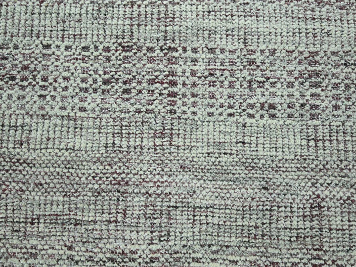 8'11" x 12'2" New Hand Knotted Red Wool Rectangle Oriental Rug - MOA10276981