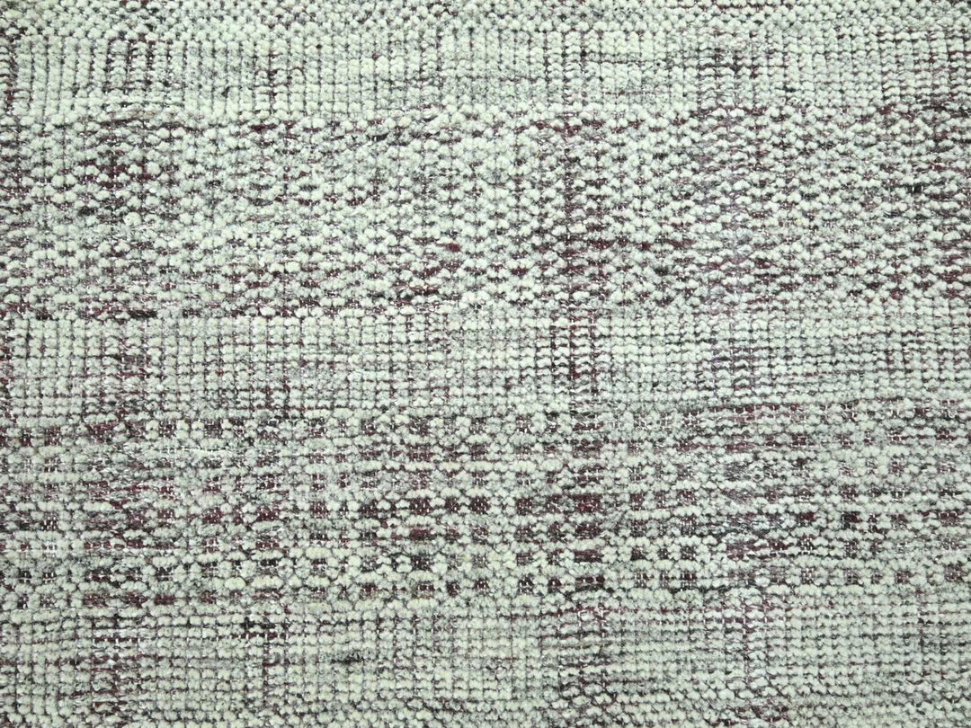 8'10" x 11'10" New Hand Knotted Red Wool Rectangle Oriental Rug - MOA10276982