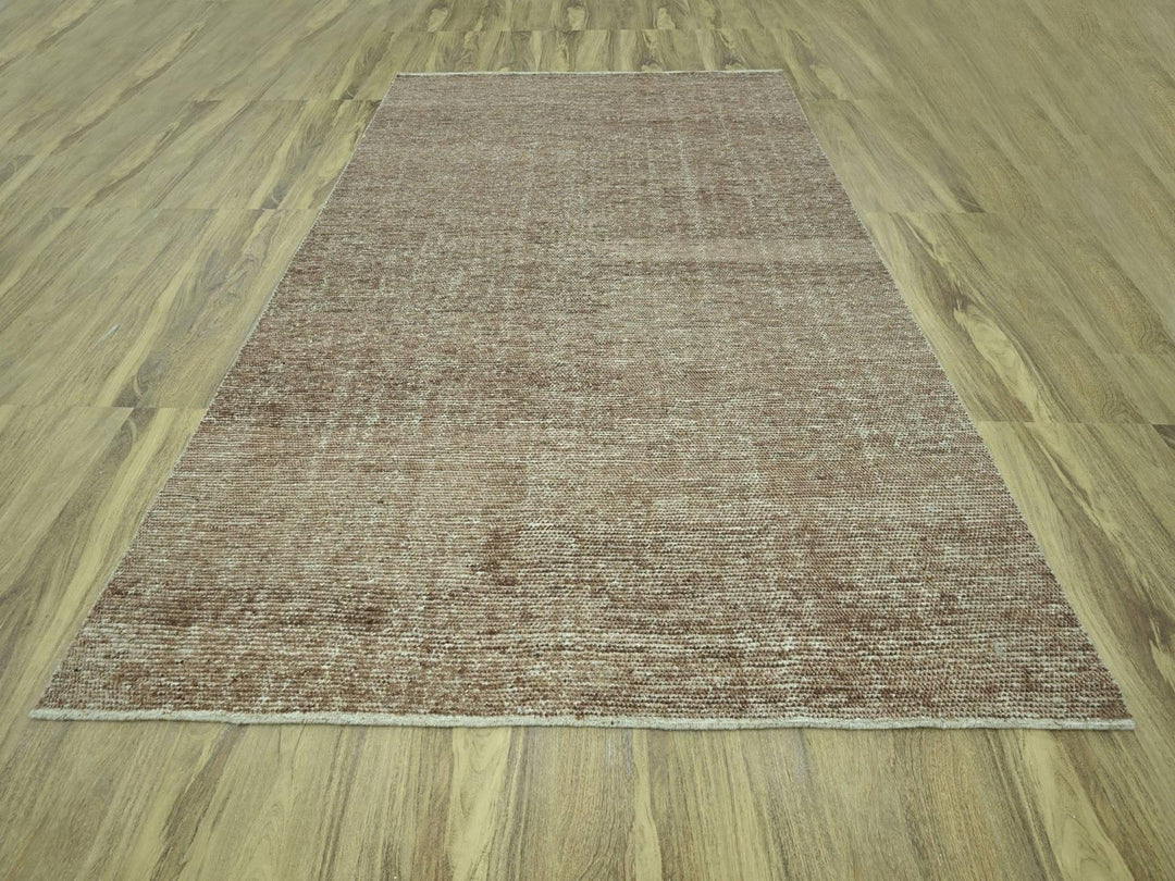 8'11" x 12'0" New Hand Knotted Brown Wool Rectangle Oriental Rug - MOA10276992