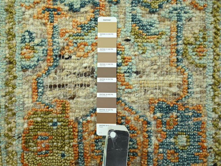 3'3" x 5'0" New Hand Knotted Brown Wool Rectangle Oriental Rug - MOA10277021