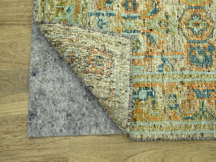 3'0" x 5'3" New Hand Knotted Brown Wool Rectangle Oriental Rug - MOA10277022