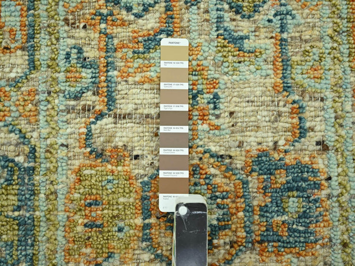 3'0" x 5'3" New Hand Knotted Brown Wool Rectangle Oriental Rug - MOA10277022