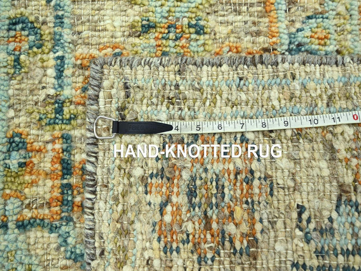 3'0" x 5'3" New Hand Knotted Brown Wool Rectangle Oriental Rug - MOA10277022