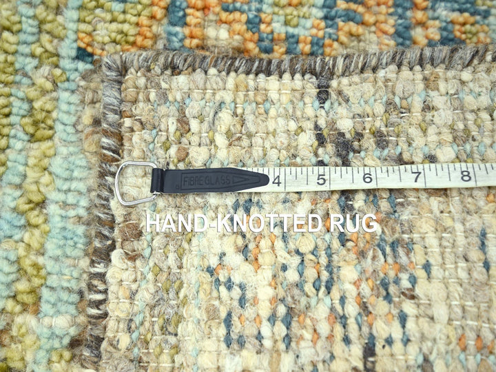 2'2" x 3'2" New Hand Knotted Brown Wool Rectangle Oriental Rug - MOA10277039