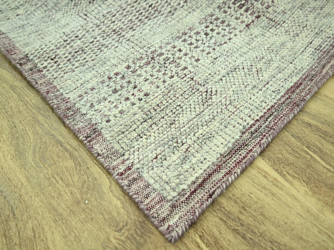 10'0" x 14'1" New Hand Knotted Red Wool Rectangle Oriental Rug - MOA10277045