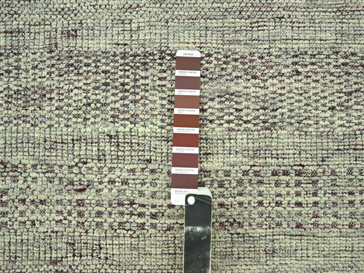 10'0" x 14'1" New Hand Knotted Red Wool Rectangle Oriental Rug - MOA10277045