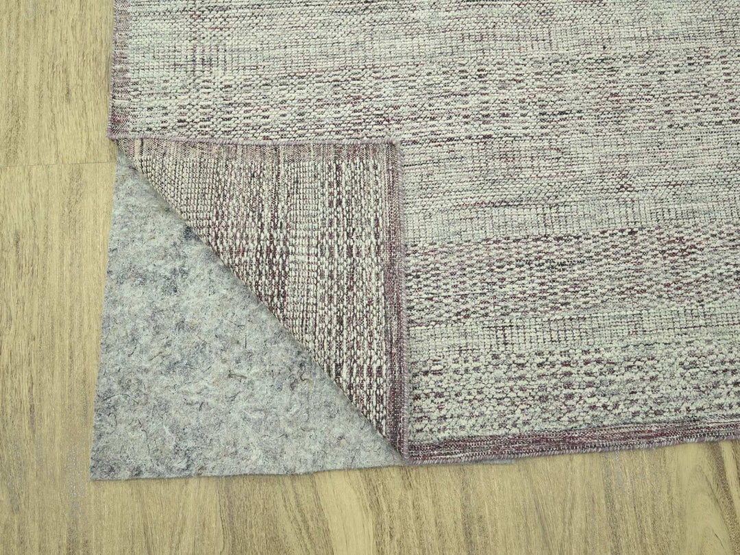 10'0" x 14'1" New Hand Knotted Red Wool Rectangle Oriental Rug - MOA10277046