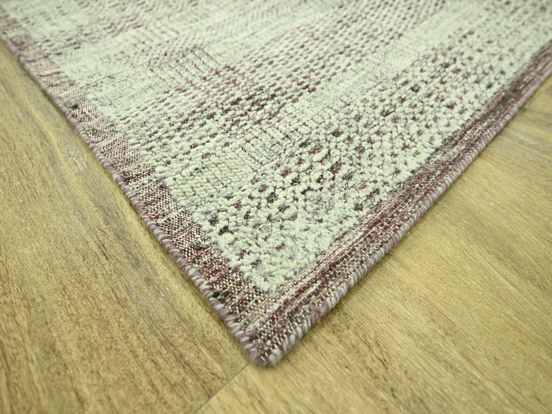 10'0" x 14'1" New Hand Knotted Red Wool Rectangle Oriental Rug - MOA10277046